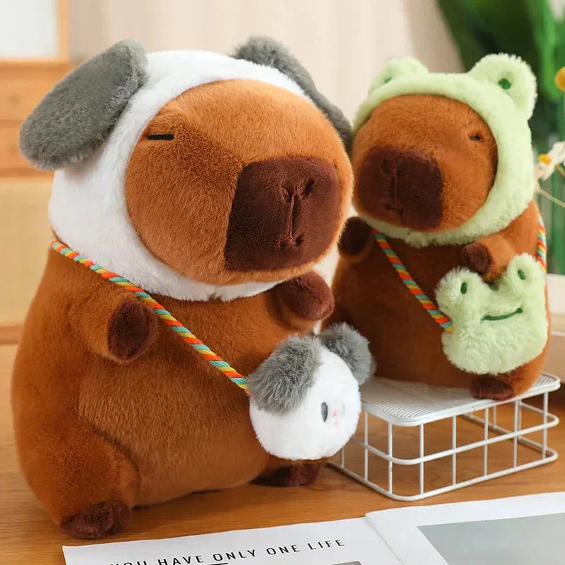 Maliben | Capybara Frog Besties Costume Plush