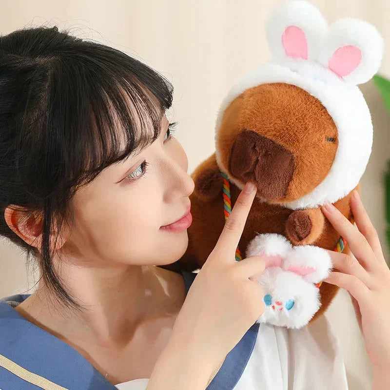 Maliben | Capybara Frog Besties Costume Plush