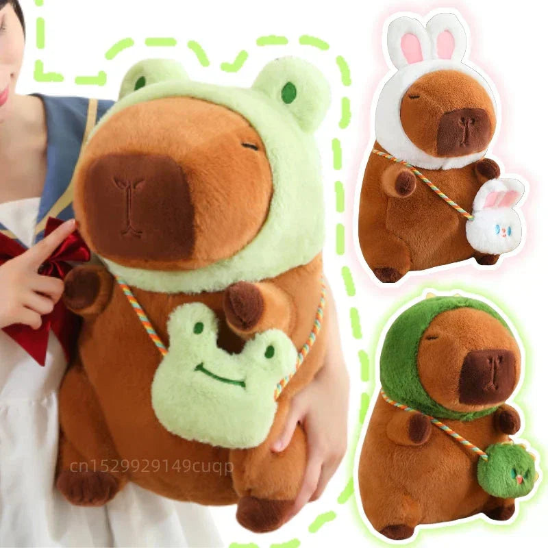 Maliben | Capybara Frog Besties Costume Plush