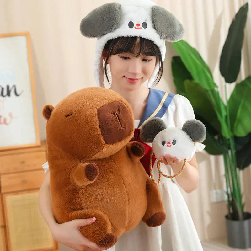Maliben | Capybara Frog Besties Costume Plush