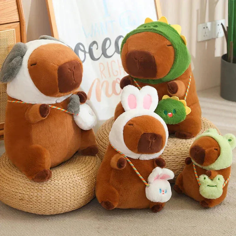Maliben | Capybara Frog Besties Costume Plush