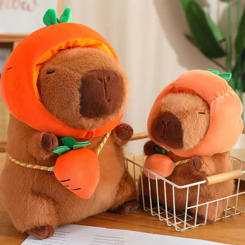 Maliben | Capybara With Vegetable Hats Plushie