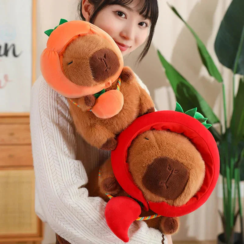 Maliben | Capybara With Vegetable Hats Plushie