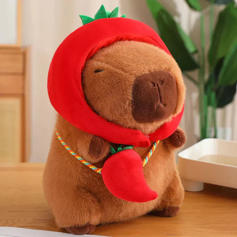 Maliben | Capybara With Vegetable Hats Plushie