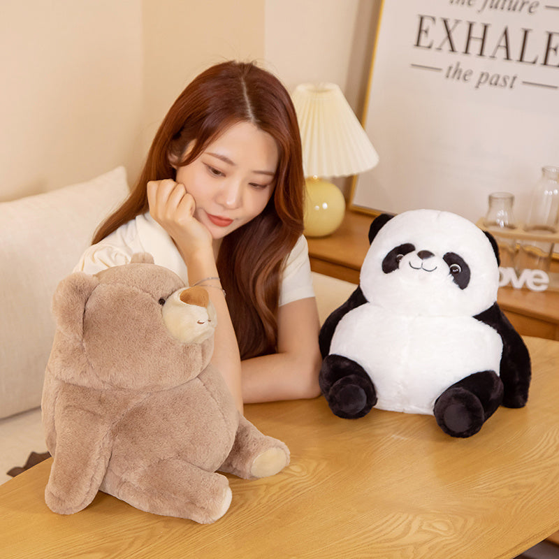 Maliben | Chonky Fat Bear Panda Polar Bear Plushies