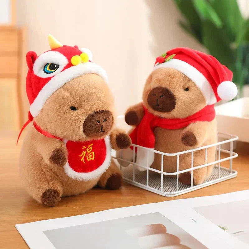 Maliben | Christmas New Year Baby Capybara Plushies