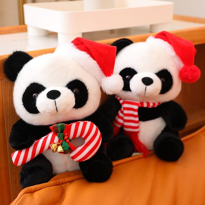 Maliben | Christmas Santa Panda Plushies