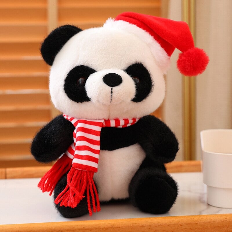 Maliben | Christmas Santa Panda Plushies