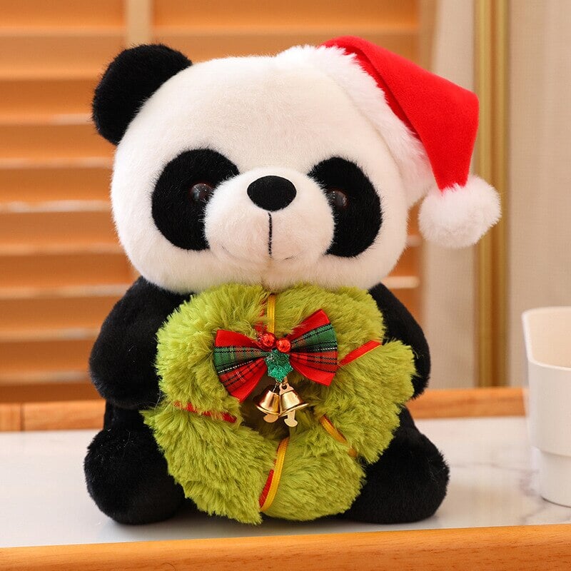 Maliben | Christmas Santa Panda Plushies