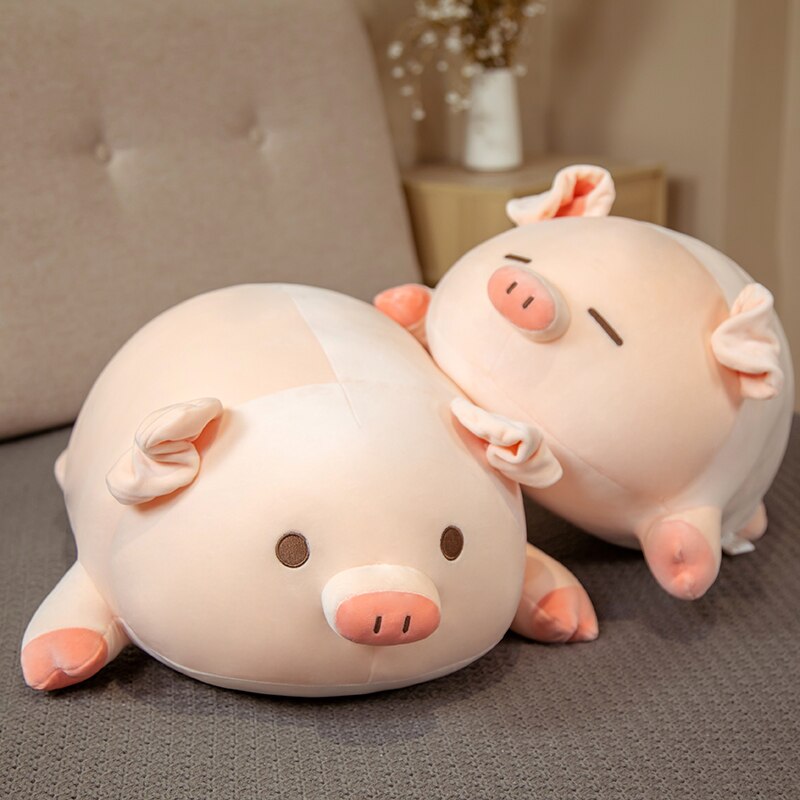 Maliben | Chubby Chonky Pink Piggy Plushies | New