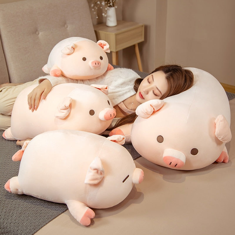 Maliben | Chubby Chonky Pink Piggy Plushies | New