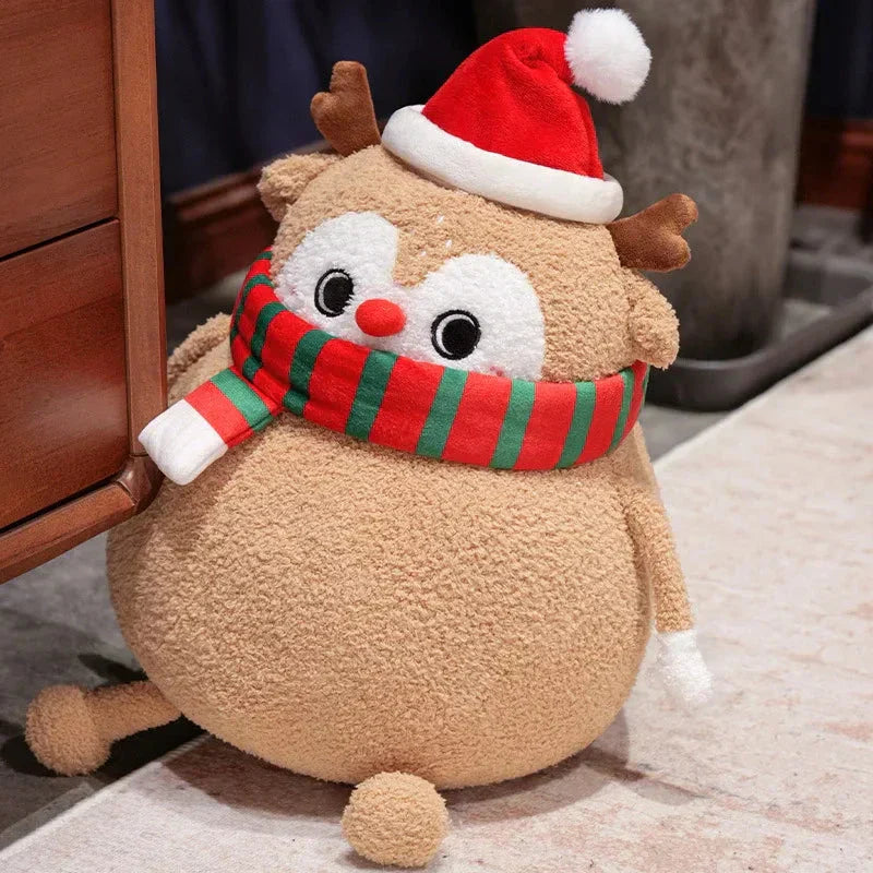 Maliben | Chubby Christmas Tree Reindeer Santa Snowman Plushies