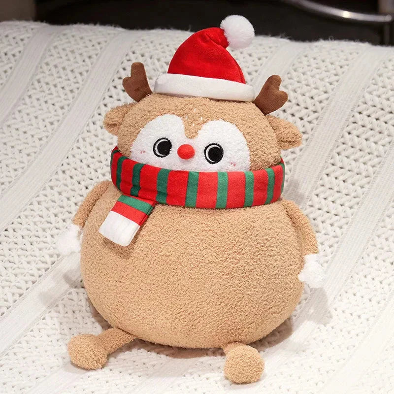 Maliben | Chubby Christmas Tree Reindeer Santa Snowman Plushies