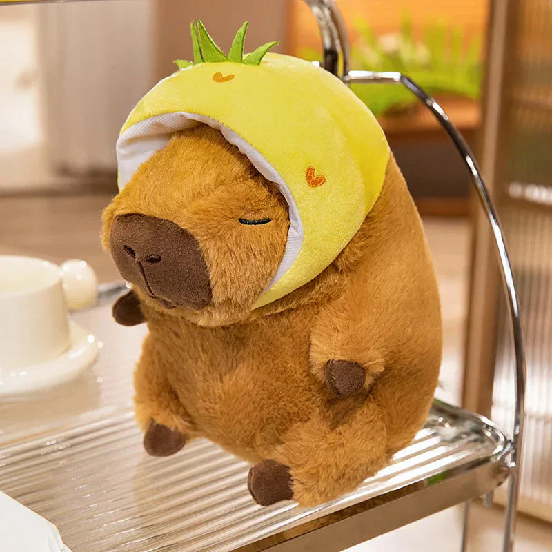 Maliben | Chunky Kawaii Capybara Plush With Hat