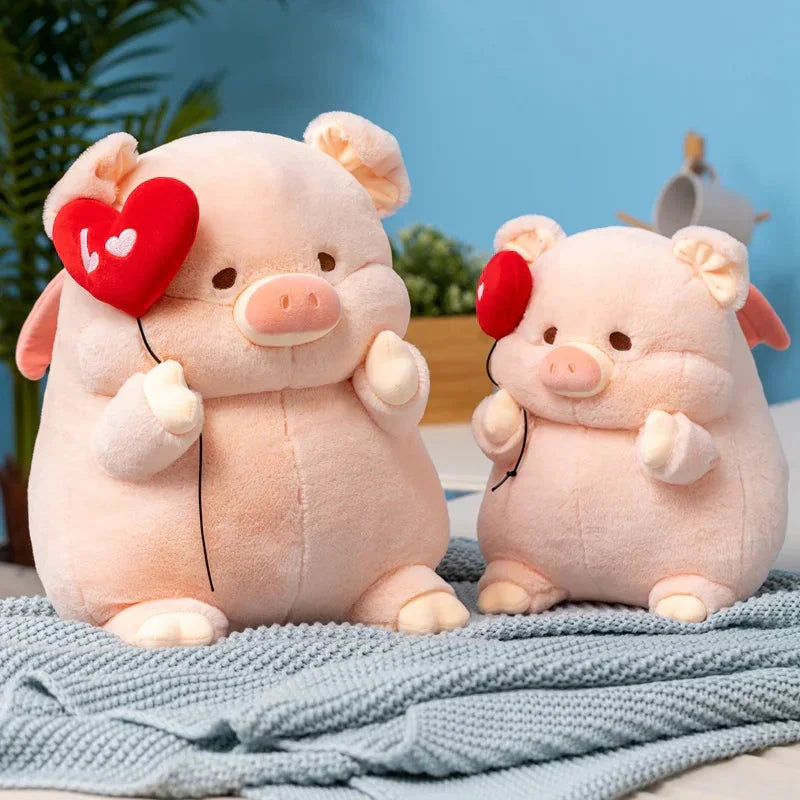 Maliben | Chunky Love Heart Piggy Plushie
