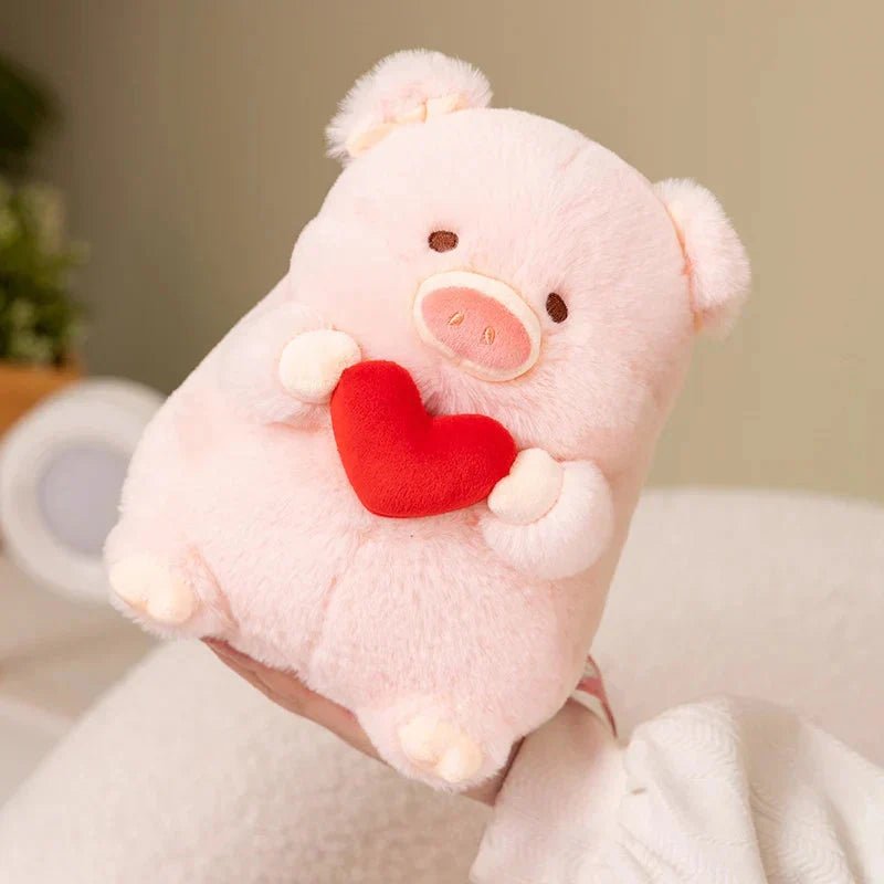 Maliben | Chunky Love Heart Piggy Plushie