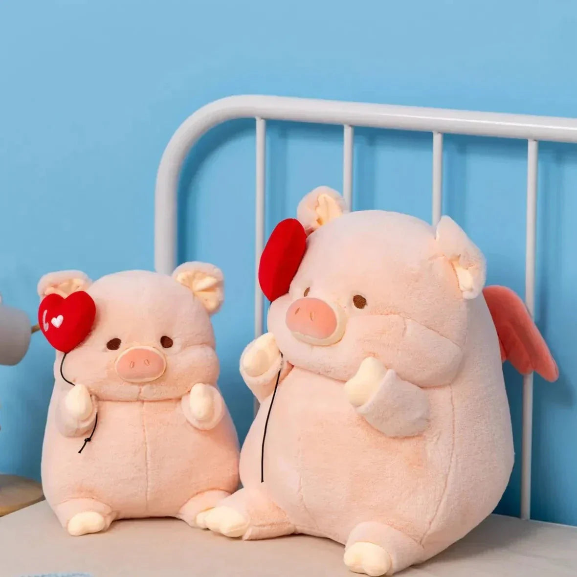 Maliben | Chunky Love Heart Piggy Plushie