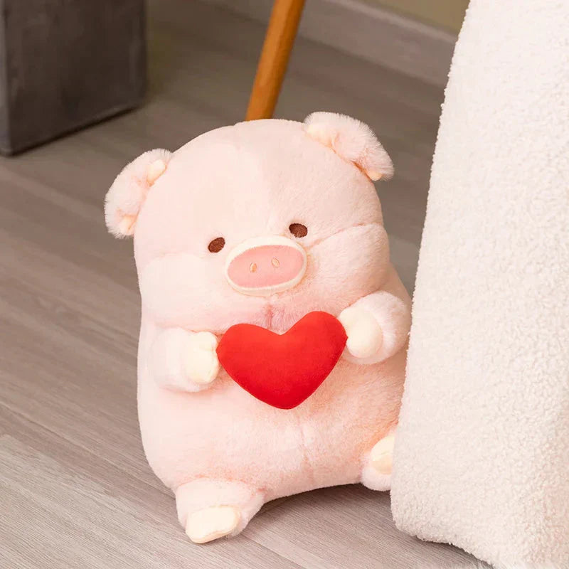Maliben | Chunky Love Heart Piggy Plushie