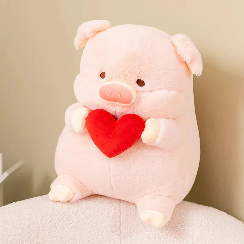 Maliben | Chunky Love Heart Piggy Plushie