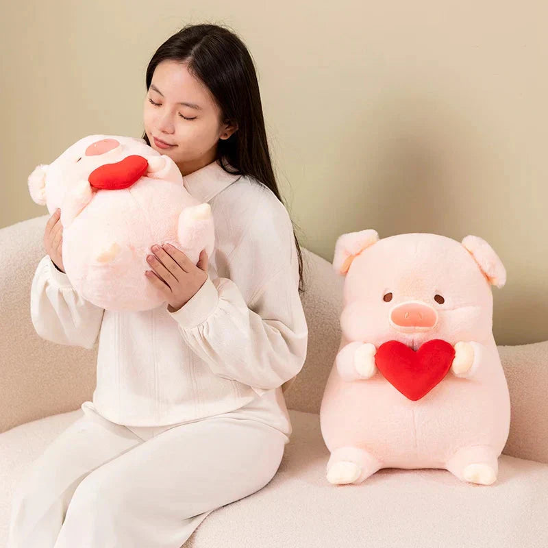 Maliben | Chunky Love Heart Piggy Plushie