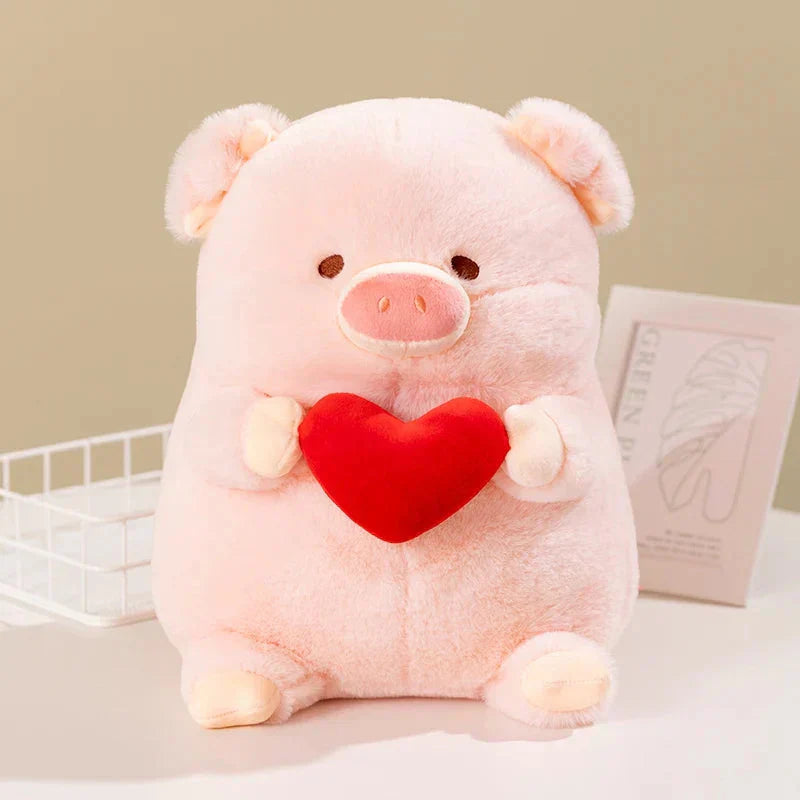Maliben | Chunky Love Heart Piggy Plushie