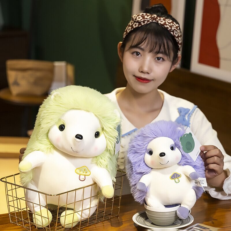 Maliben | Colorful Sitting Hedgehog Family Plushies