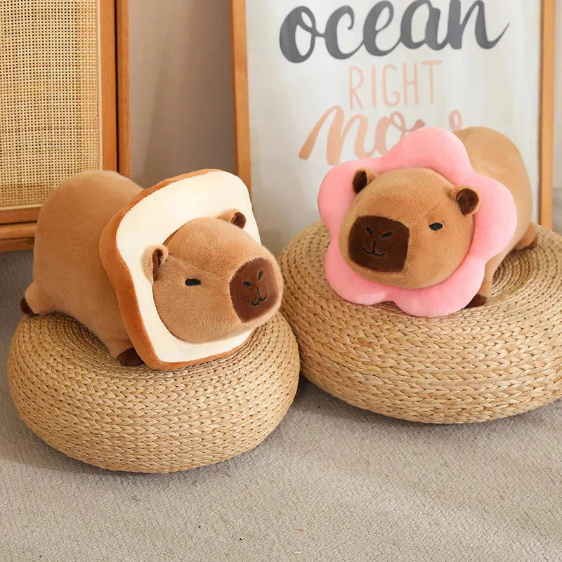 Maliben | Cosplay Laying Capybara Animal Plush