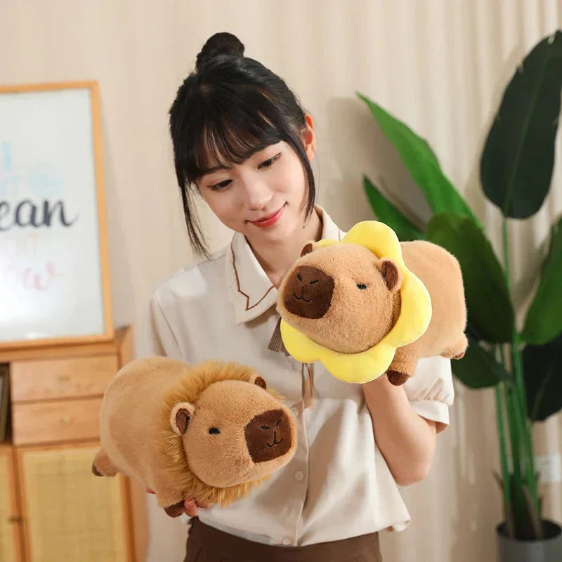 Maliben | Cosplay Laying Capybara Animal Plush