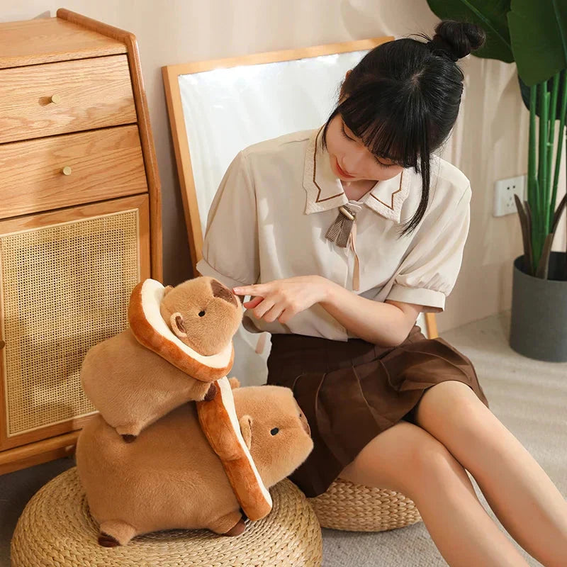 Maliben | Cosplay Laying Capybara Animal Plush