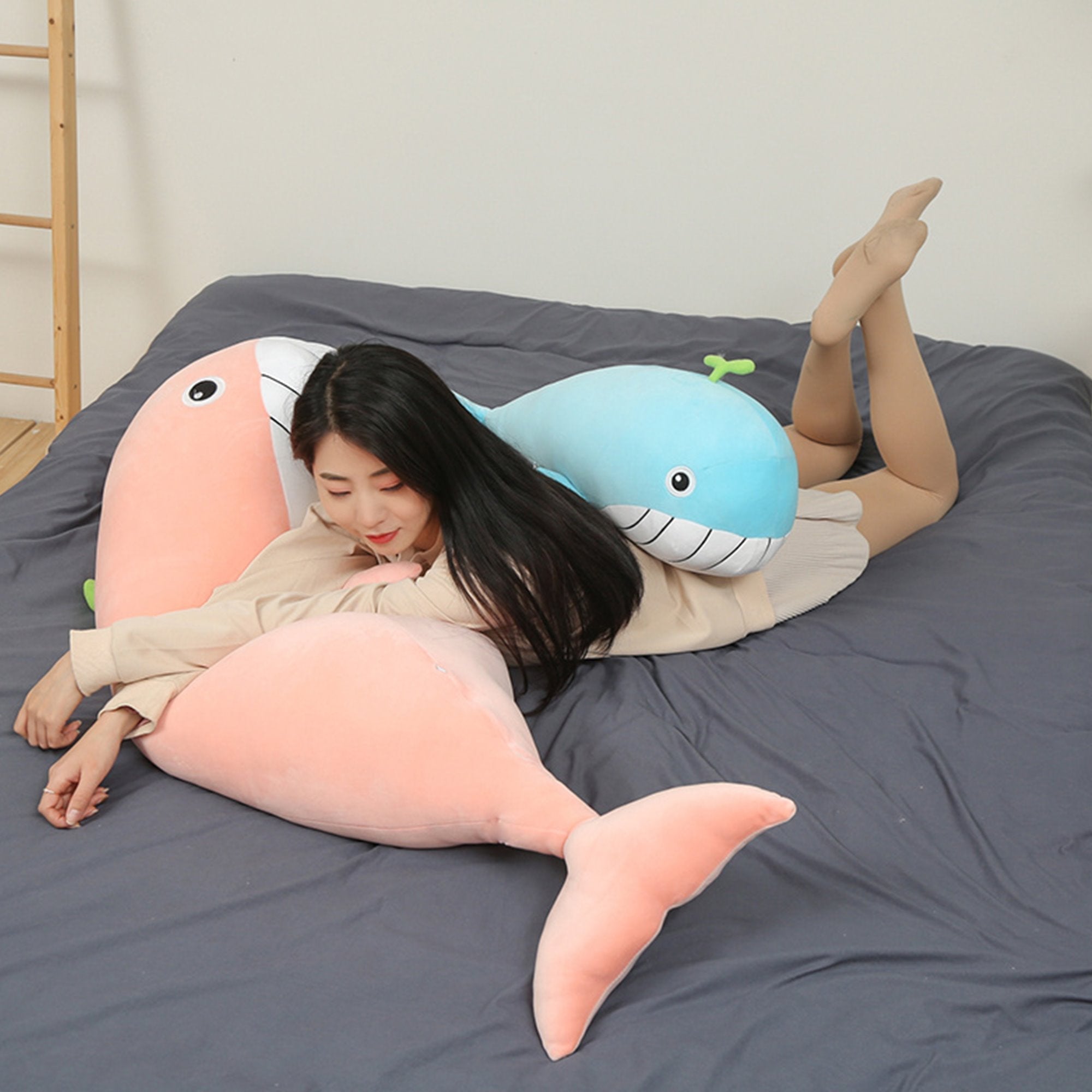 Maliben | A Pod Of Cuddly Whale Plushies