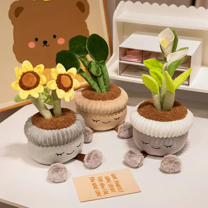 Maliben | Cute Cactus Flower Plant Plushie
