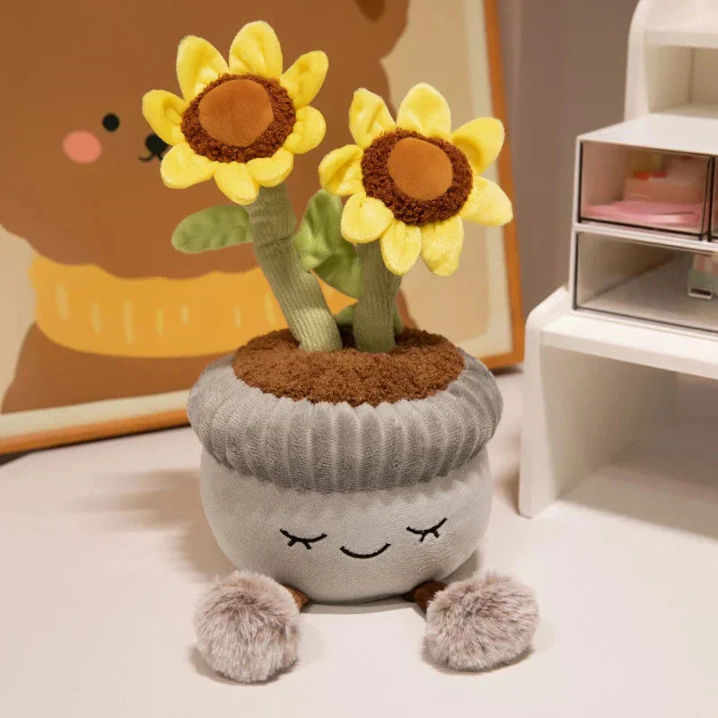 Maliben | Cute Cactus Flower Plant Plushie