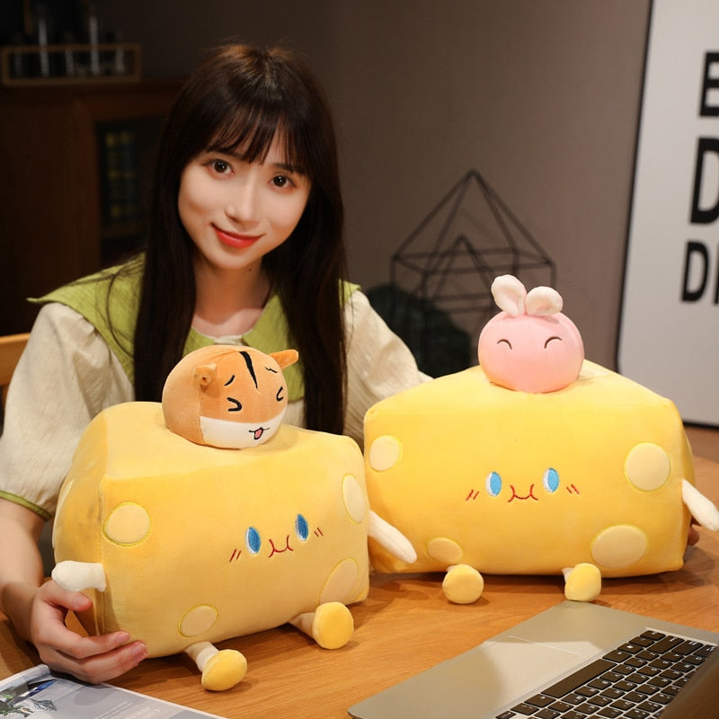 Maliben | Cute Cheese Block Plushie