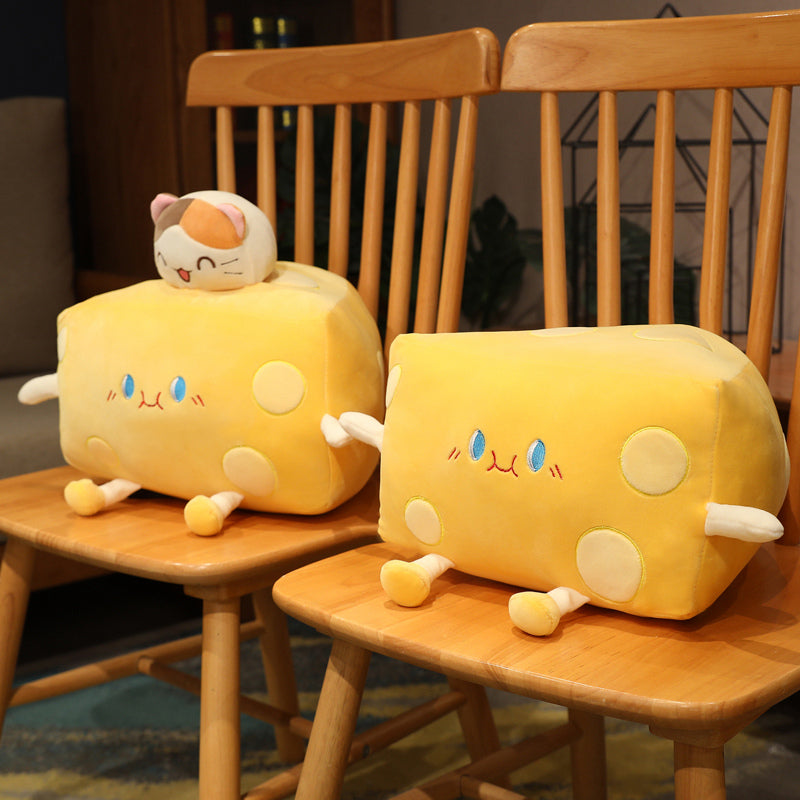 Maliben | Cute Cheese Block Plushie