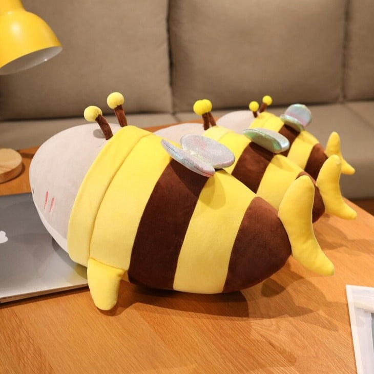 Maliben | Cute Chonky Half Shark Half Bee Plushie