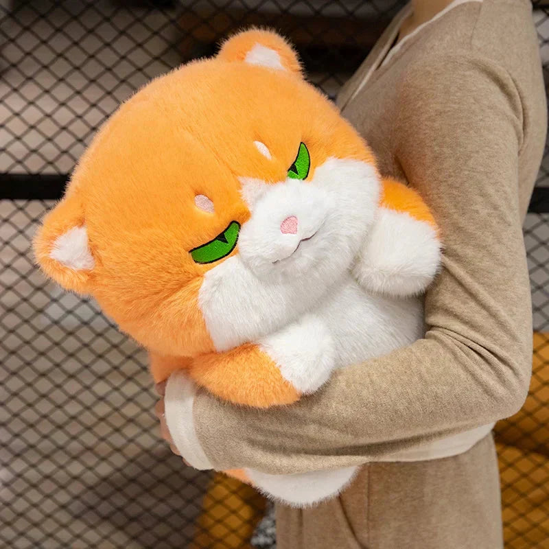 Maliben | Cute Chubby Gray Ginger Cat Plushies