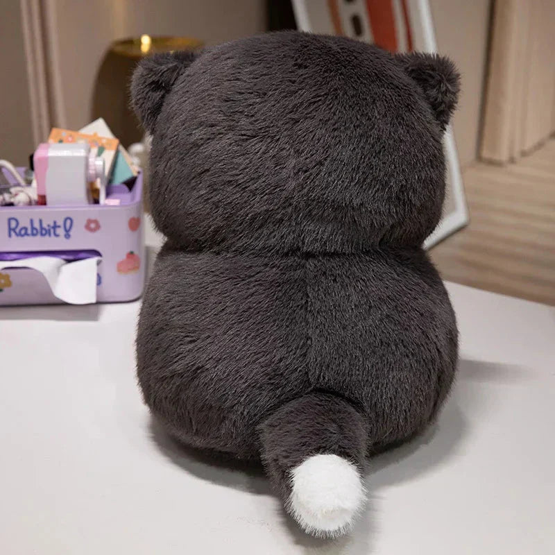 Maliben | Cute Chubby Gray Ginger Cat Plushies