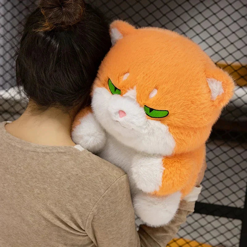 Maliben | Cute Chubby Gray Ginger Cat Plushies