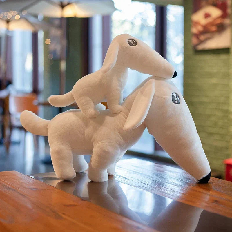 Maliben | Cute Long Nose Borzoi Dog Plush
