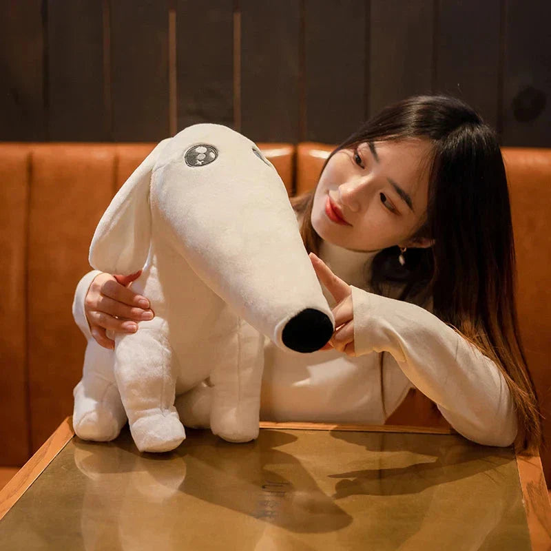 Maliben | Cute Long Nose Borzoi Dog Plush