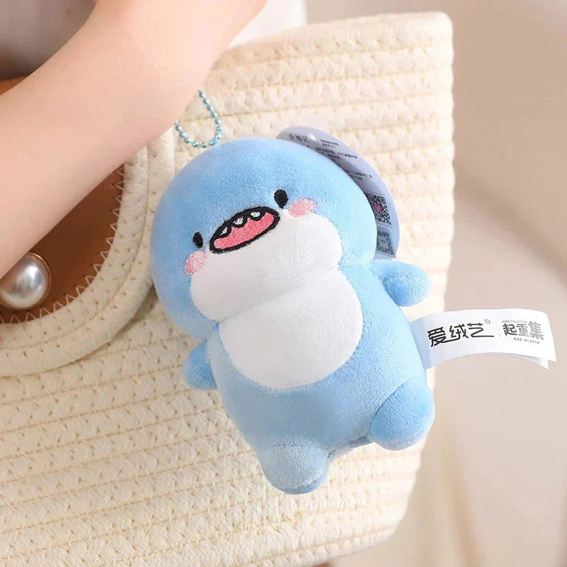 Maliben | Fatty Blue Cartoon Shark Plush
