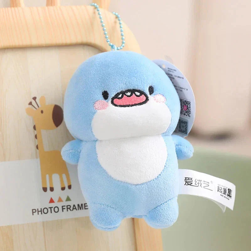 Maliben | Fatty Blue Cartoon Shark Plush