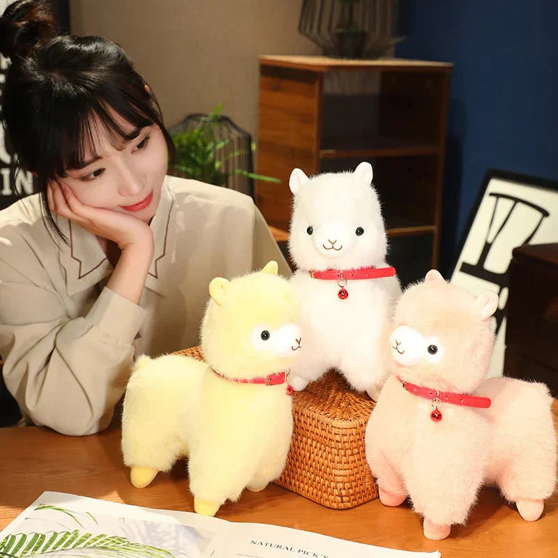 Maliben | Fluffy Alpaca Llama Plushies With Bell