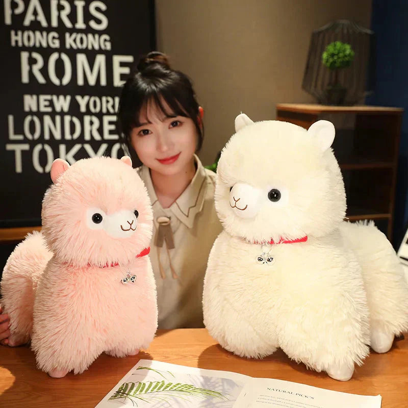 Maliben | Fluffy Alpaca Llama Plushies With Bell