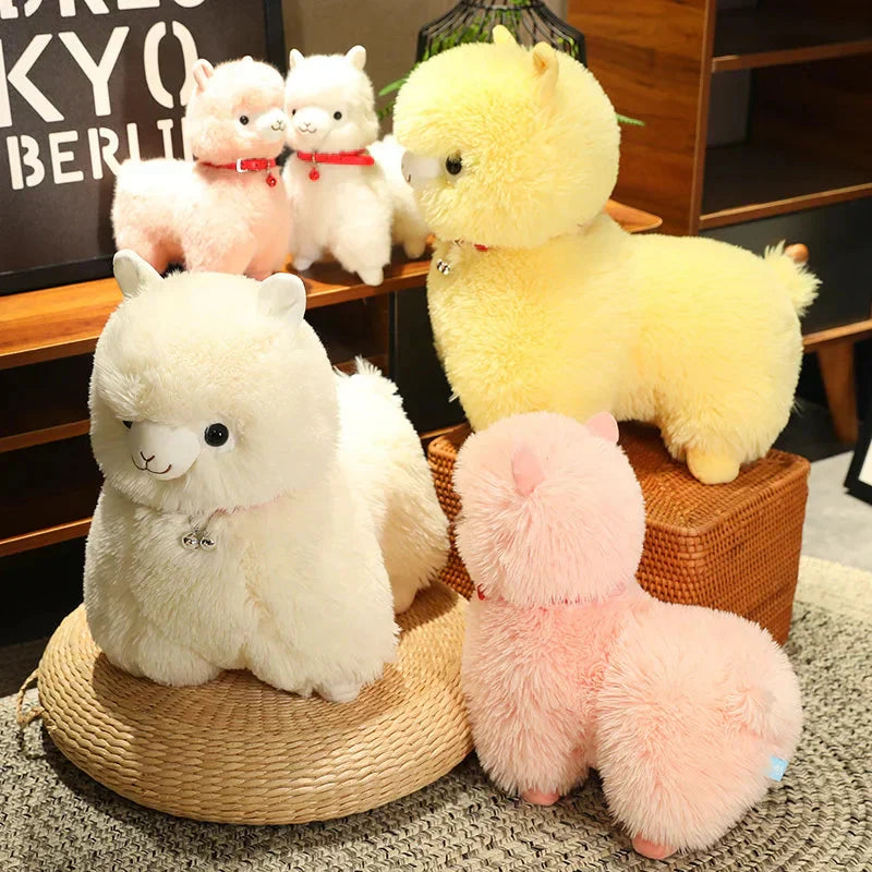 Maliben | Fluffy Alpaca Llama Plushies With Bell