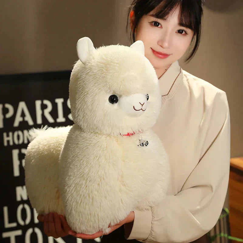 Maliben | Fluffy Alpaca Llama Plushies With Bell