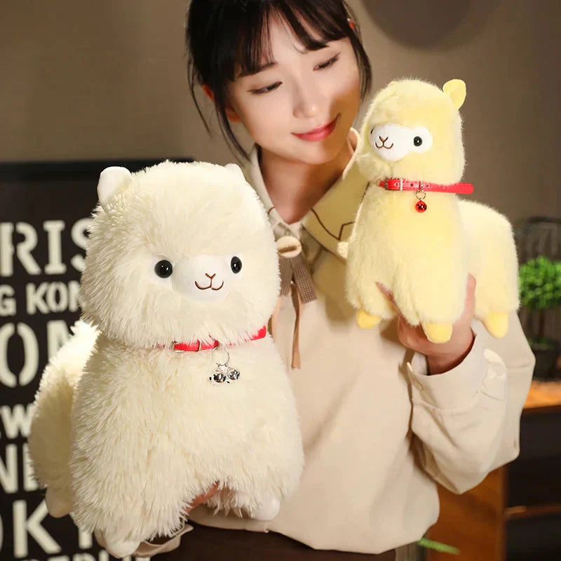 Maliben | Fluffy Alpaca Llama Plushies With Bell