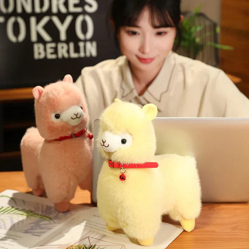 Maliben | Fluffy Alpaca Llama Plushies With Bell