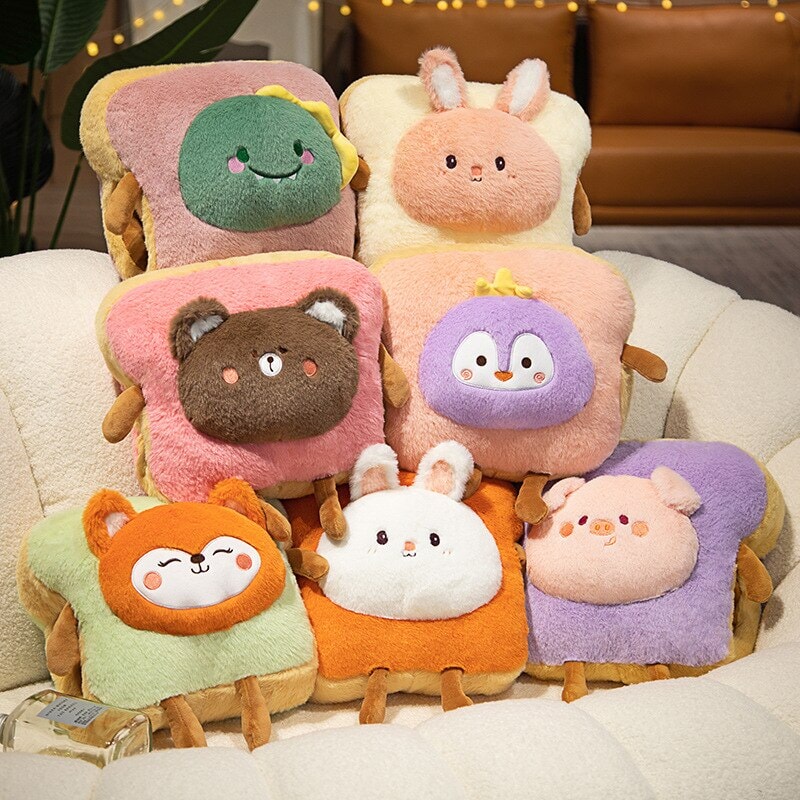 Maliben | Fluffy Animal Toastie Plushie Hand Warmer Collection