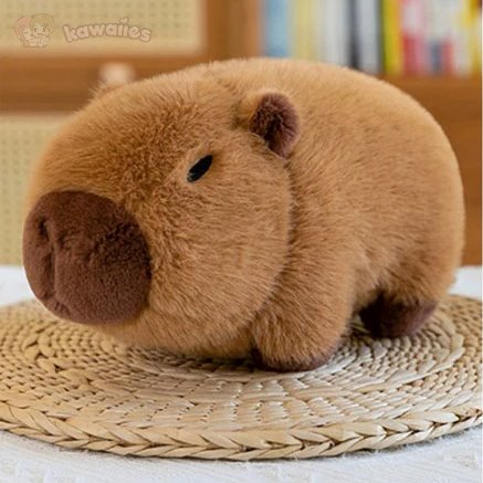 Maliben | Fluffy Avocado Capybara Plushie
